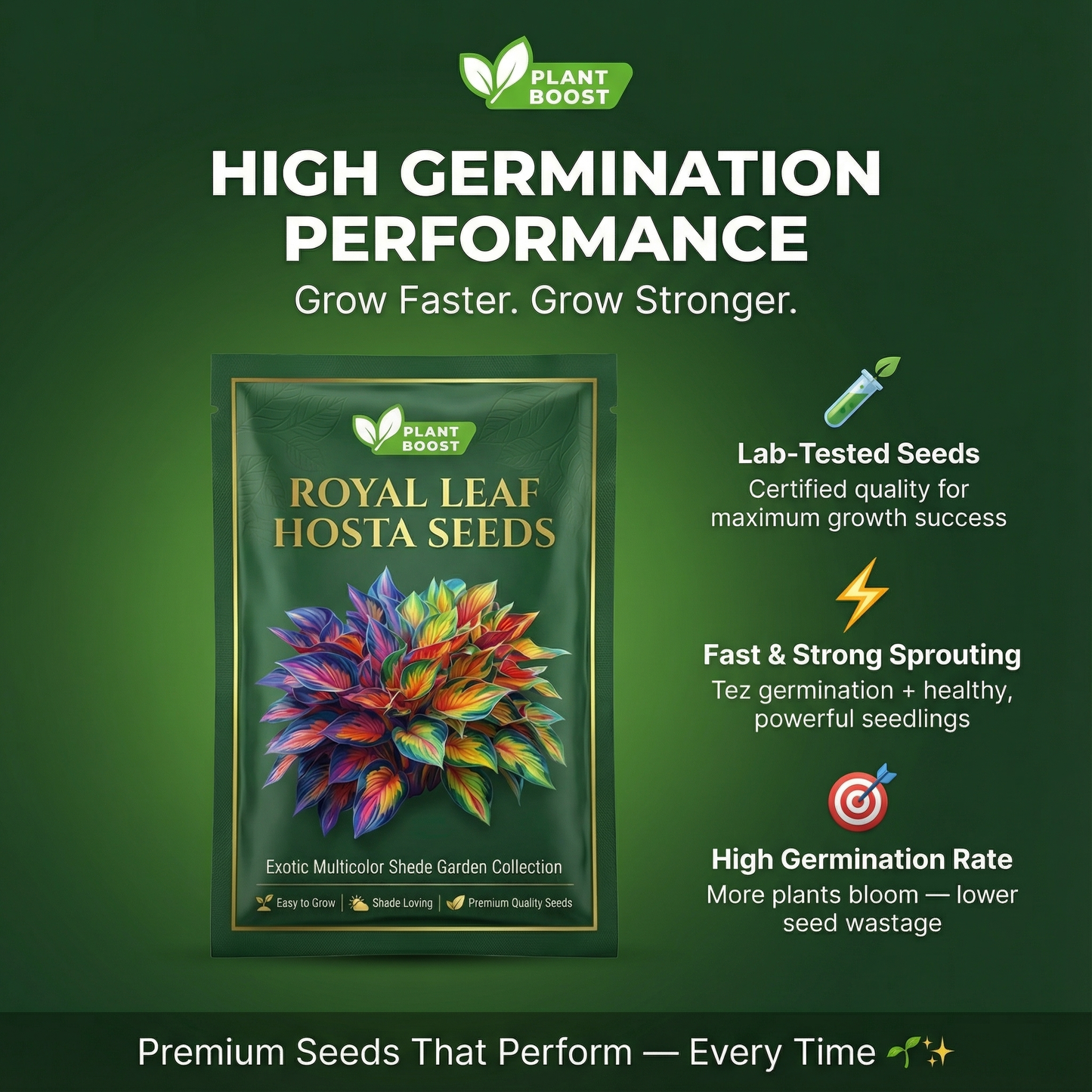 🌿Premium Rare Hosta Seeds 💥50% Off Today Only