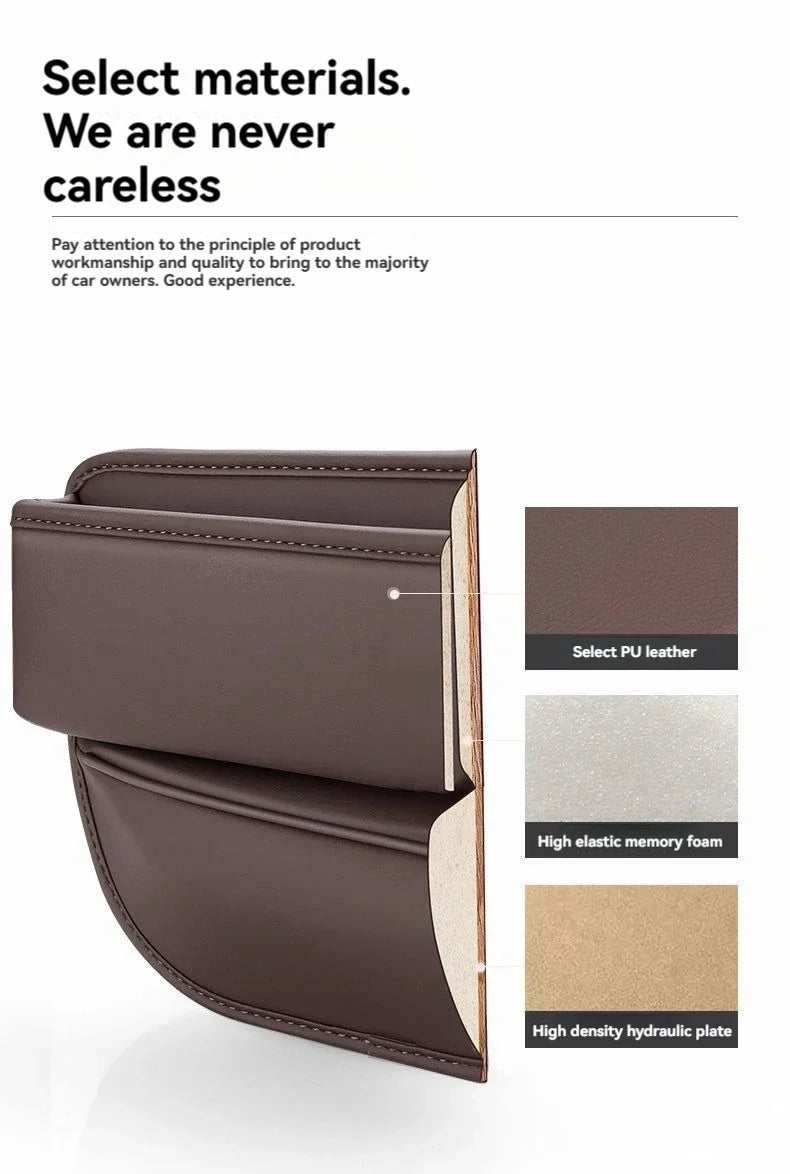 🔥HOT SALE 50% OFF 💖Car leather cup holder gap bag